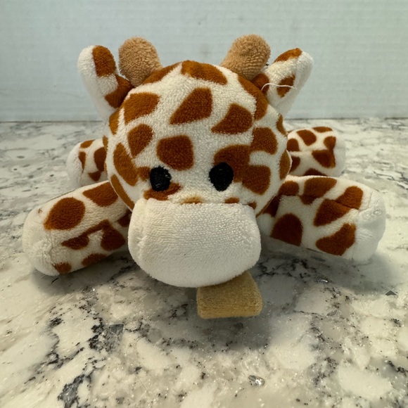 Le Bibi Giraffe Plush Toy Pacifier Holder Soothie Snuggle Baby Stuffed Animal - Picture 1 of 8